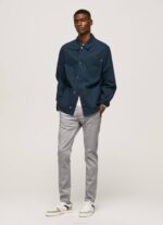 argén pantalones chinos slim james Pepe Jeans 06X41110 hombres