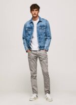 argén pantalones de chándal regulares stanley Pepe Jeans 06X41101 hombres