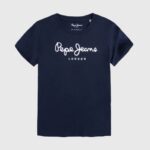 Armada camiseta básica con logo Pepe Jeans 06X41622 chico