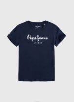 Armada camiseta básica con logo Pepe Jeans 06X41622 chico