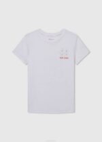 Armada camiseta básica con logo Pepe Jeans 06X41622 chico - Imagen 4