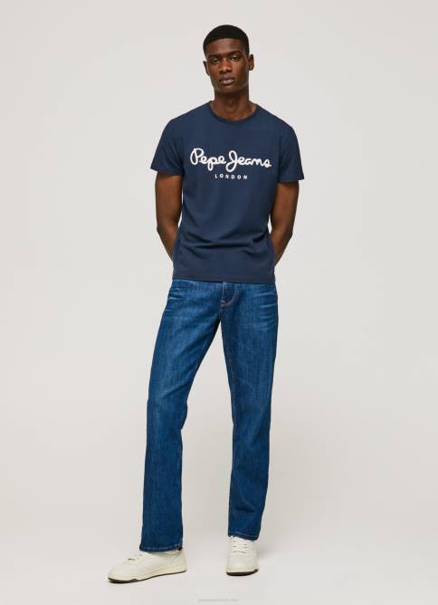 Armada camiseta de manga corta de algodón Pepe Jeans 06X41005 hombres - Imagen 3