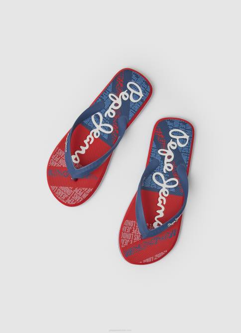 Armada chanclas de playa con bandera de ballena Pepe Jeans 06X41256 hombres - Imagen 2