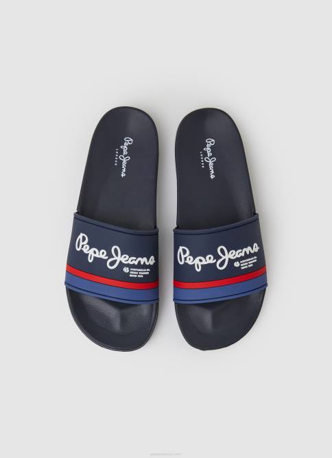 Armada chanclas de playa slider portobello Pepe Jeans 06X41260 hombres - Imagen 2