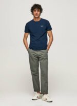 Armada playera con logo estampado Pepe Jeans 06X41010 hombres - Imagen 2
