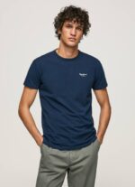Armada playera con logo estampado Pepe Jeans 06X41010 hombres