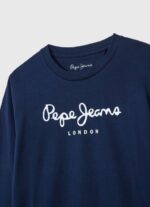 Armada playera de manga larga con logo en el frente Pepe Jeans 06X41630 chico - Imagen 2