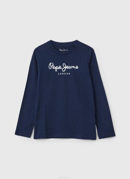 Armada playera de manga larga con logo en el frente Pepe Jeans 06X41630 chico