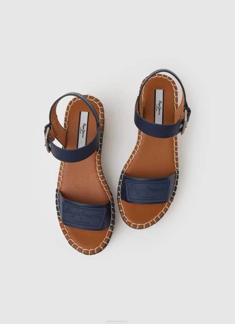 Armada sandalias con cuña de la marca Witney Pepe Jeans 06X4650 mujer - Imagen 2