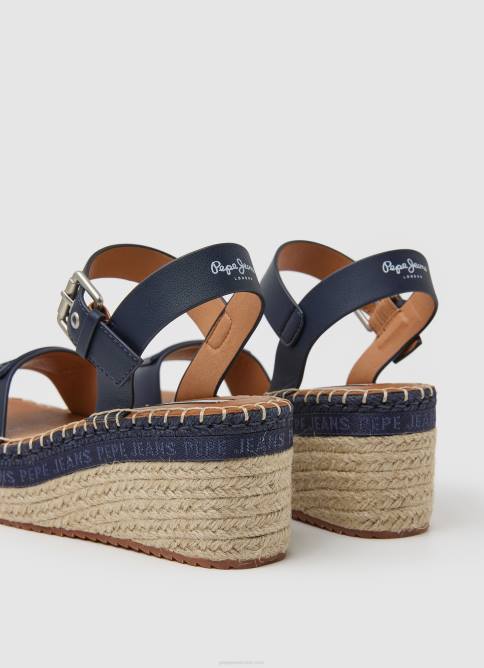 Armada sandalias con cuña de la marca Witney Pepe Jeans 06X4650 mujer - Imagen 4