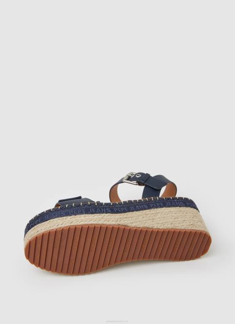 Armada sandalias con cuña de la marca Witney Pepe Jeans 06X4650 mujer - Imagen 5