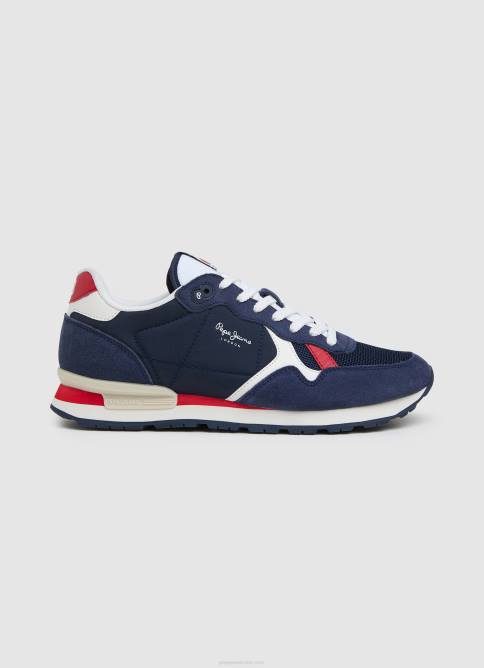 armada_zapatillas_brit_combinadas_pepe_jeans_06x41218_hombres.jpg Armada zapatillas brit combinadas Pepe Jeans 06X41218 hombres - Imagen 1