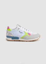 azul tenis combinados con estampado foster Pepe Jeans 06X41317 chica - Imagen 4