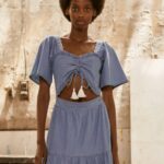 azul vestido de Denim Pepe Jeans 06X4163 mujer