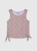 bahía blusa saura con estampado de rayas Pepe Jeans 06X41436 chica - Imagen 4