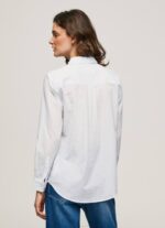 bahía camisa a rayas de gasa de algodón Pepe Jeans 06X4324 mujer - Imagen 4