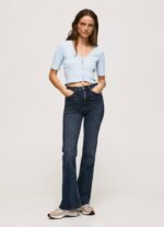 bahía camisa tipo cárdigan de canalé Pepe Jeans 06X4408 mujer - Imagen 2