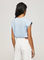 bahía camiseta basica bloom con logo Pepe Jeans 06X4448 mujer - Imagen 4