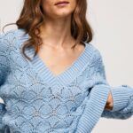 bahía jersey calado de ajuste holgado Pepe Jeans 06X4229 mujer