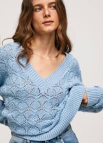 bahía jersey calado de ajuste holgado Pepe Jeans 06X4229 mujer