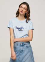 bahía playera con logo degradado Pepe Jeans 06X4422 mujer