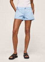 bahía shorts de algodón de corte estándar Pepe Jeans 06X4527 mujer - Imagen 2
