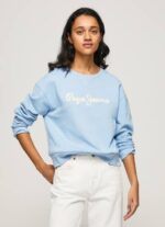 bahía suéter con logo estampado Pepe Jeans 06X4275 mujer - Imagen 2