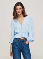 bahía top corto con cuello en V Pepe Jeans 06X4326 mujer