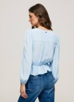 bahía top corto con cuello en V Pepe Jeans 06X4326 mujer - Imagen 4