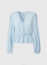 bahía top corto con cuello en V Pepe Jeans 06X4326 mujer - Imagen 5