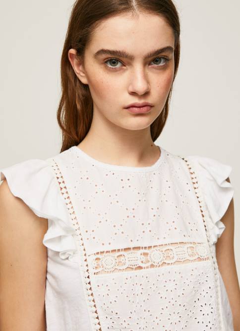 blanco_camisa_con_detalles_calados_pepe_jeans_06x4437_mujer.jpg blanco camisa con detalles calados Pepe Jeans 06X4437 mujer - Imagen 1