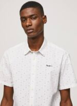 blanco camisa de manga corta lindenberg Pepe Jeans 06X41063 hombres