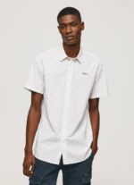 blanco camisa de manga corta lindenberg Pepe Jeans 06X41063 hombres - Imagen 3