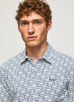 blanco camisa lou slim fit de popelina Pepe Jeans 06X41070 hombres - Imagen 3