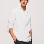 blanco camisa oxford de corte estándar Lawson Pepe Jeans 06X41044 hombres
