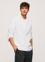 blanco camisa oxford de corte estándar Lawson Pepe Jeans 06X41044 hombres