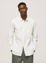 blanco camisa oxford de corte regular fabio Pepe Jeans 06X41031 hombres