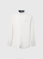 blanco camisa oxford de corte regular fabio Pepe Jeans 06X41031 hombres - Imagen 5