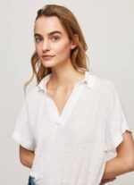 blanco camisa polo Pepe Jeans 06X4397 mujer - Imagen 3
