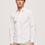 blanco camisa slim fit Pepe Jeans 06X41024 hombres