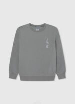 blanco camiseta básica con logo Pepe Jeans 06X41607 chico - Imagen 5