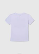 blanco camiseta con estampado de foto Pepe Jeans 06X41457 chica - Imagen 2