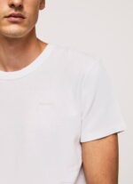 blanco camiseta de punto gofrado Pepe Jeans 06X4960 hombres - Imagen 3