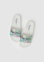 blanco chanclas de playa slider martina Pepe Jeans 06X41346 chica - Imagen 2