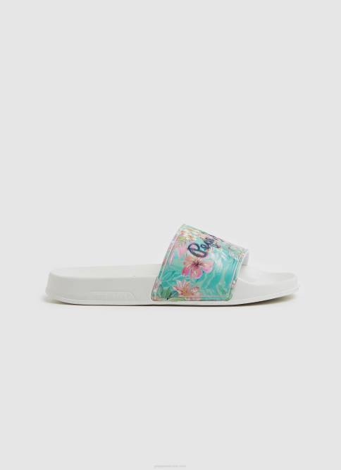 blanco_chanclas_de_playa_slider_martina_pepe_jeans_06x41346_chica.jpg blanco chanclas de playa slider martina Pepe Jeans 06X41346 chica - Imagen 1