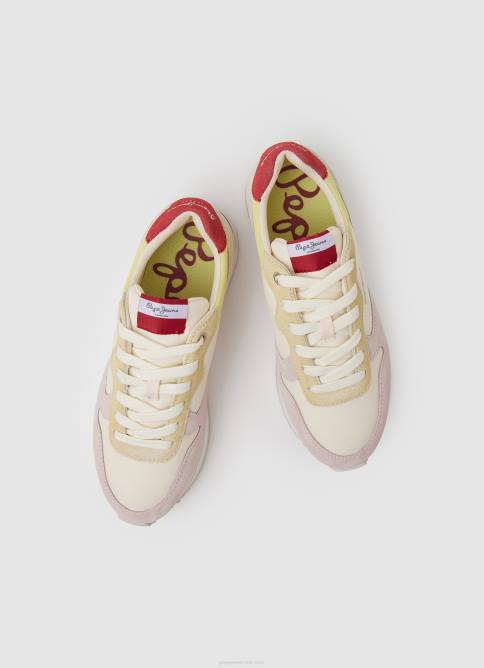 blanco de fábrica tenis combinados rusper sweet Pepe Jeans 06X4595 mujer - Imagen 2