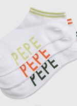 blanco pack de 3 calcetines sandi Pepe Jeans 06X4561 mujer - Imagen 2
