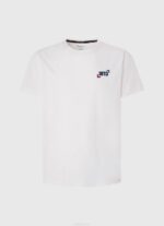 blanco playera con logo 1973 Pepe Jeans 06X4950 hombres - Imagen 5