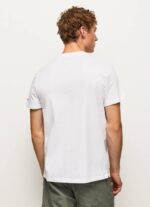 blanco playera con logo de letras Pepe Jeans 06X4977 hombres - Imagen 4