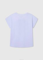 blanco playera con logo estampado Pepe Jeans 06X41452 chica - Imagen 2